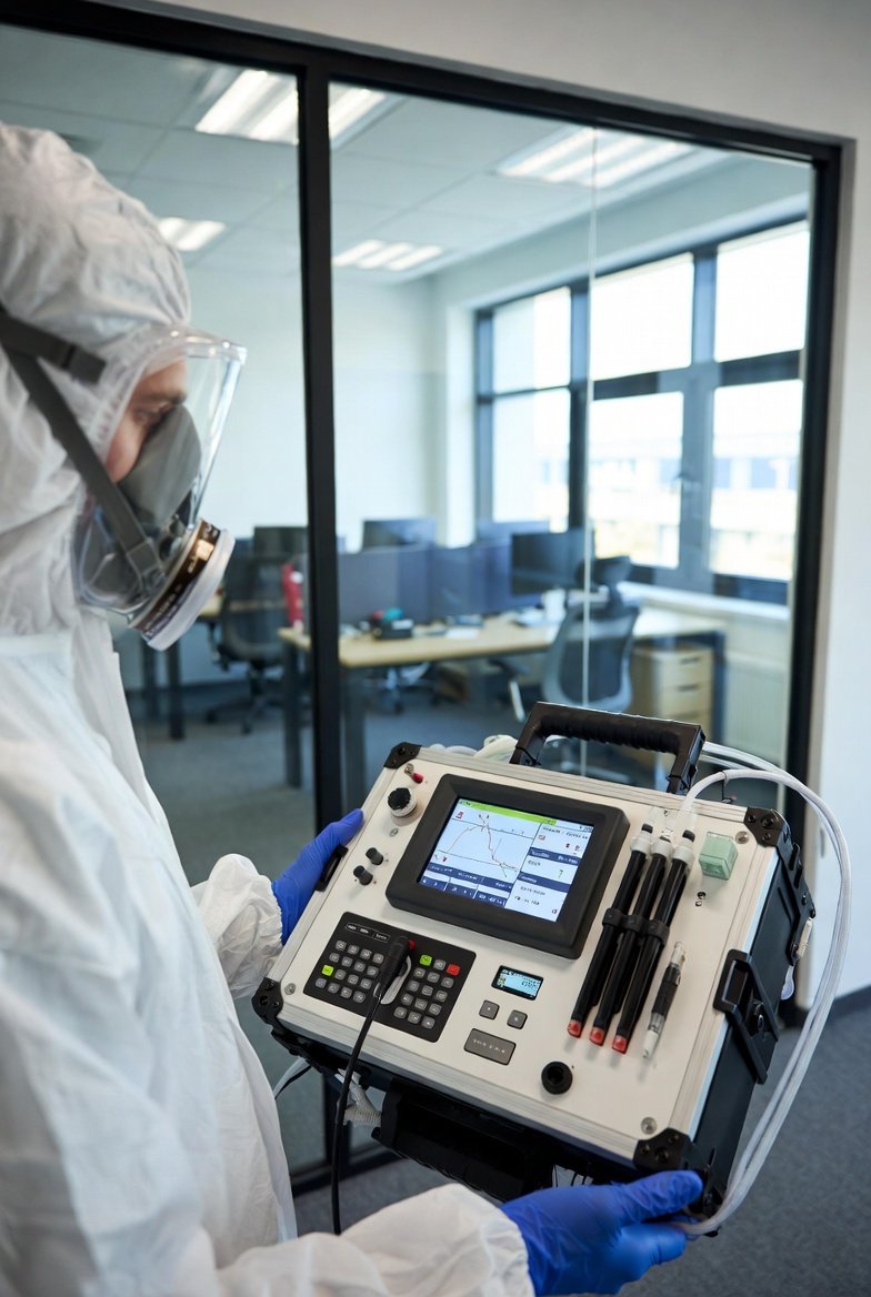 Inspection vs testing decision flow (commercial context)