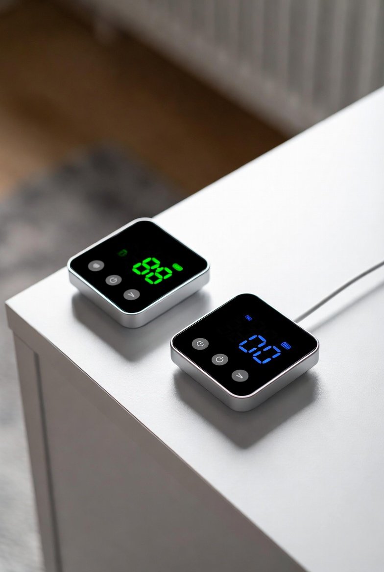 Comparison visual: professional vs consumer IAQ monitors