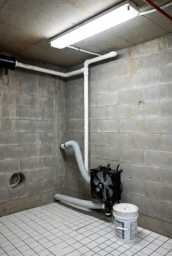 Basement Radon Mitigation System Cost: Real Price Ranges, Finished vs Unfinished Pricing & Inspection Impact Basement radon mitigation system cost breakdown by component.