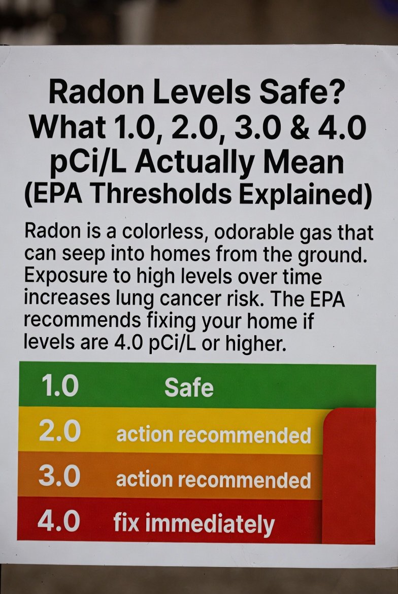 Winter vs summer radon level variation